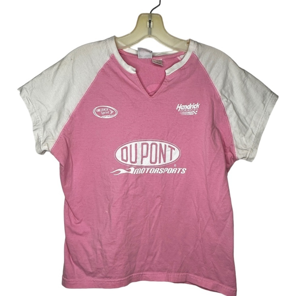 Winners Circle DuPont Motorsports 24 Pink Shirt
